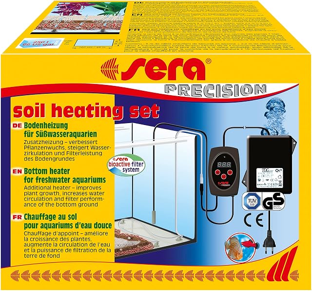 sera Soil Heating Set - Calefacción por Suelo Radiante para acuarios de Agua Dulce, 1 Unidad (1 Unidad)