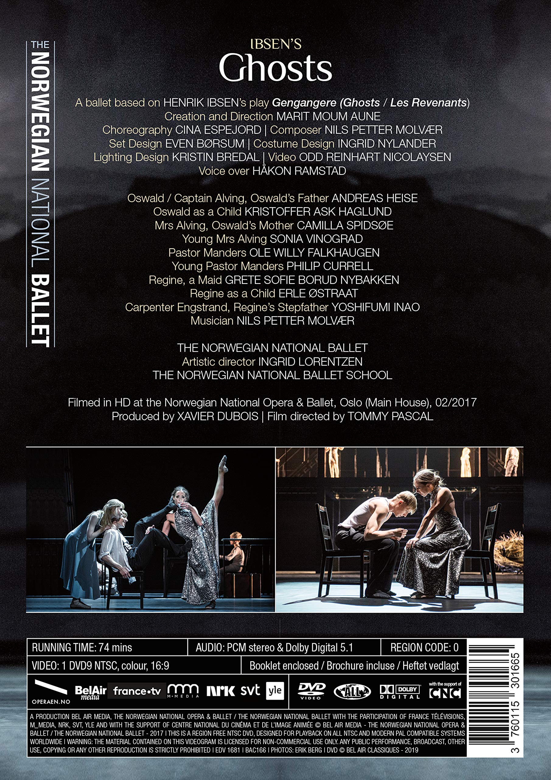 Ghosts (Balletto In 3 Atti Sul Dramma "Spettri" Di Ibsen)