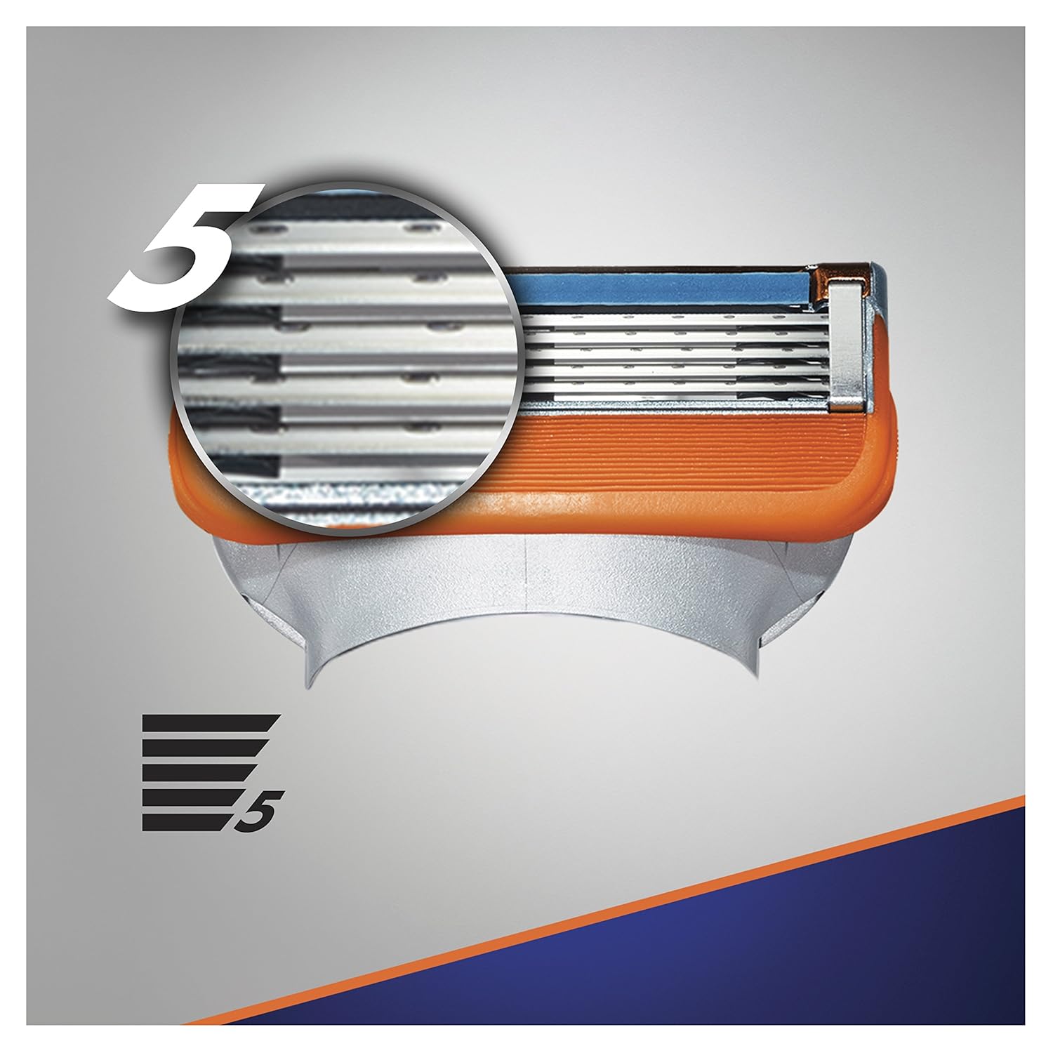 Gillette Fusion Manual Razor Blades - 8 pack