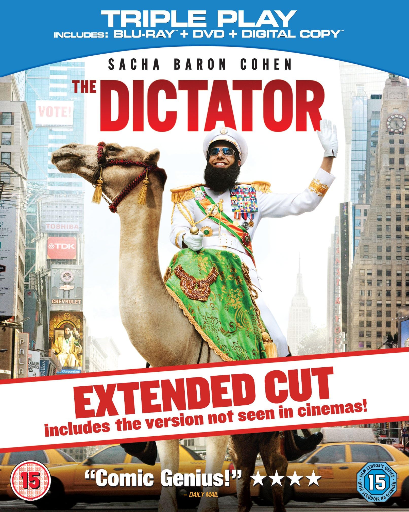 The Dictator - Triple Play (Blu-ray + DVD + Digital Copy)