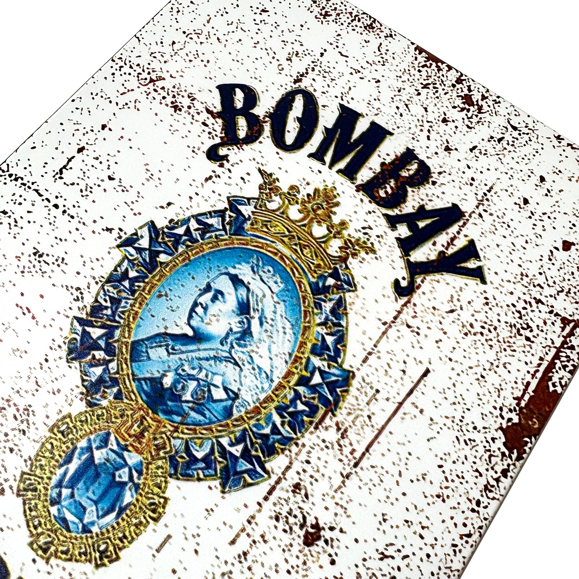 Amazon.co.jp: ボンベイサファイア Bombay Sapphire ブリキ看板 20cm