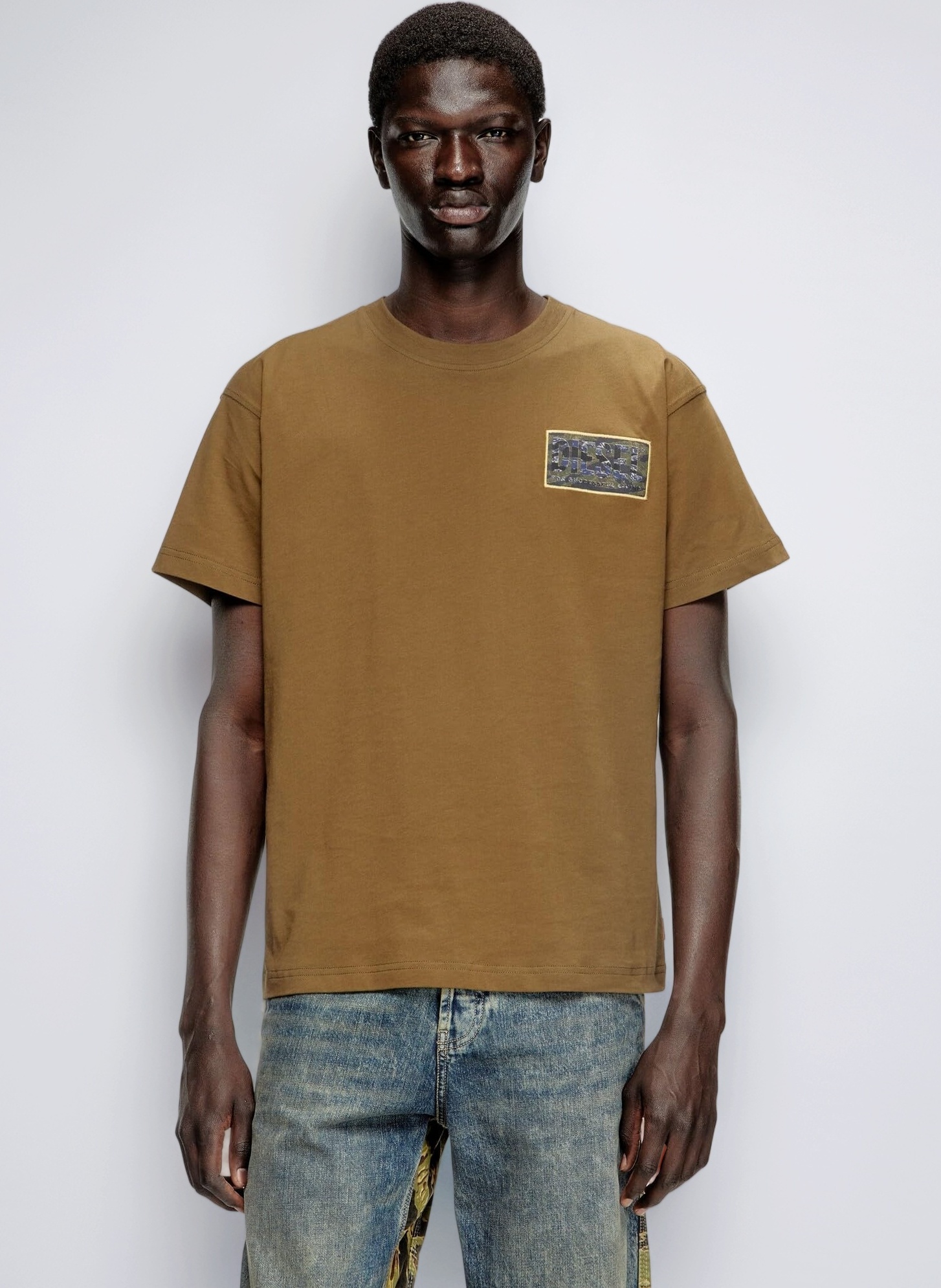 Amazon.co.jp: [ディーゼル] メンズ Tシャツ T-NORM-T3 A193440AGRI XS