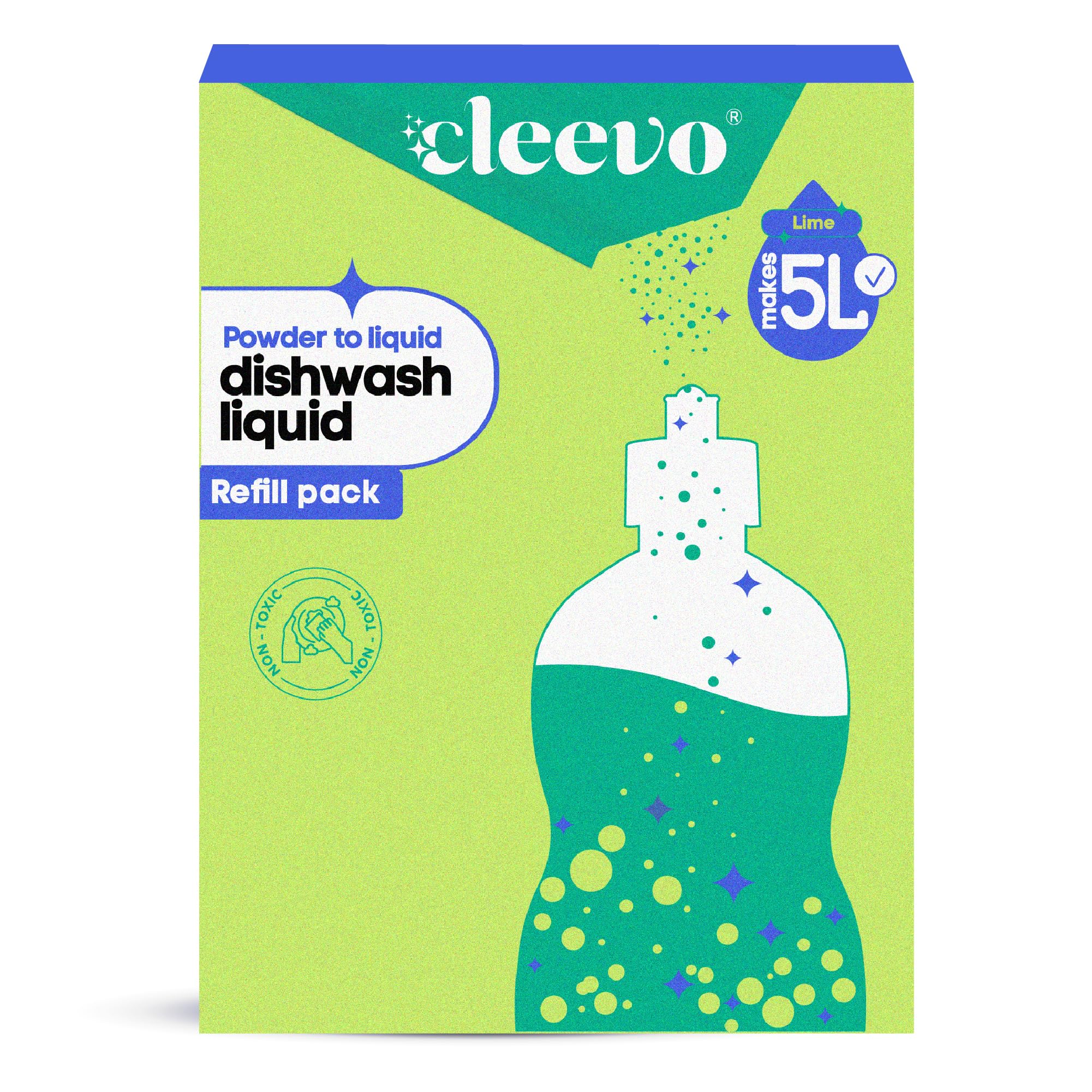 Cleevo Liquid Dishwash Gel - 5 Litre Refill Pack | Plant-Based Organic Dish Wash for Oil Stains & Burnt Residues | Dish washing Liquid | Pet-Friendly & Child-Safe Natural Dishwasher Liquid (Lime)-image-35