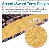 Vista 32 de GUOER Sombrero Bouffant Gorra Talla única Multicolor