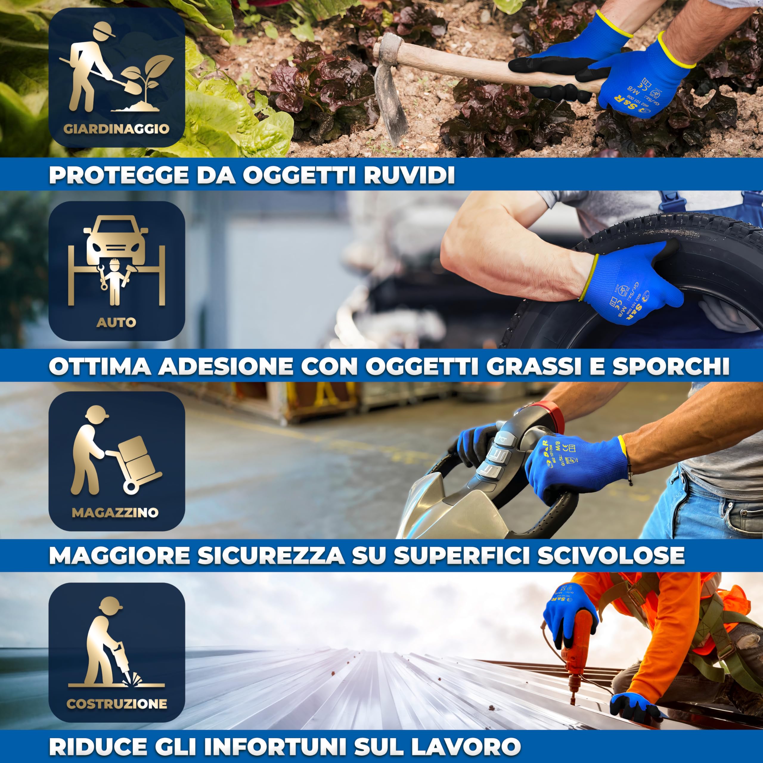 Selezione Dei Migliori Guanti Resistenti Al Taglio Per La - Foto 4