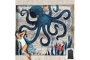 Versatile Beach Blanket for Comfort and Convenience