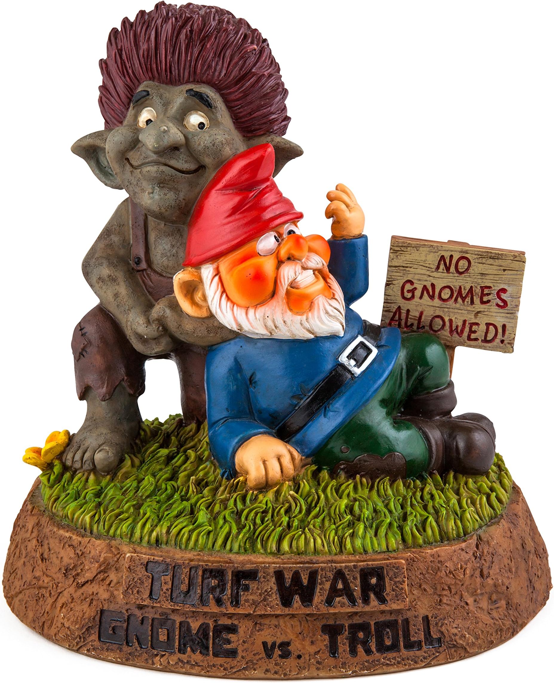 Big Mouth Toys BM1773 Big Mouth Gnome Turf War, Multi Colour