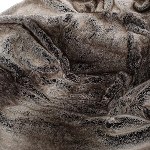 Miniatura 5 de Christopher Knight Home Francis Modern - Puf de piel sintética de 3 pies (solo cubierta), gris topo, talla L