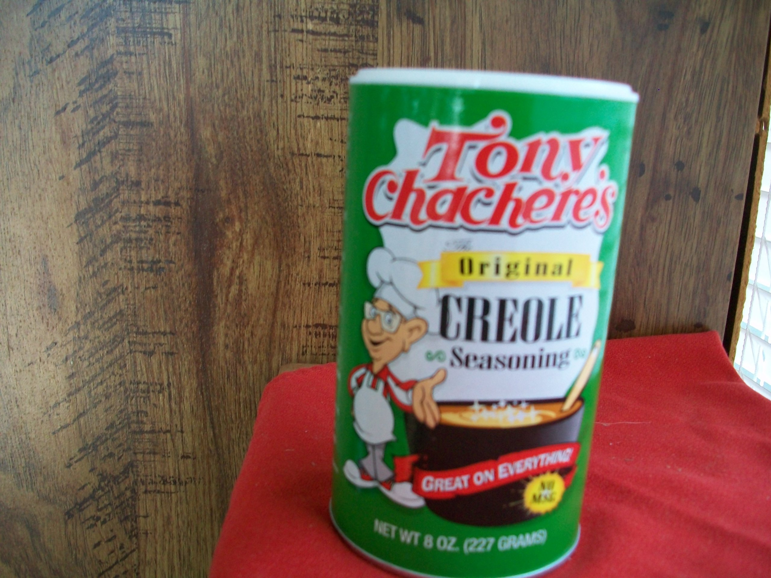 Tony Chachere'sOrginal Creole Seasoning 8 Oz. Size NO MSG