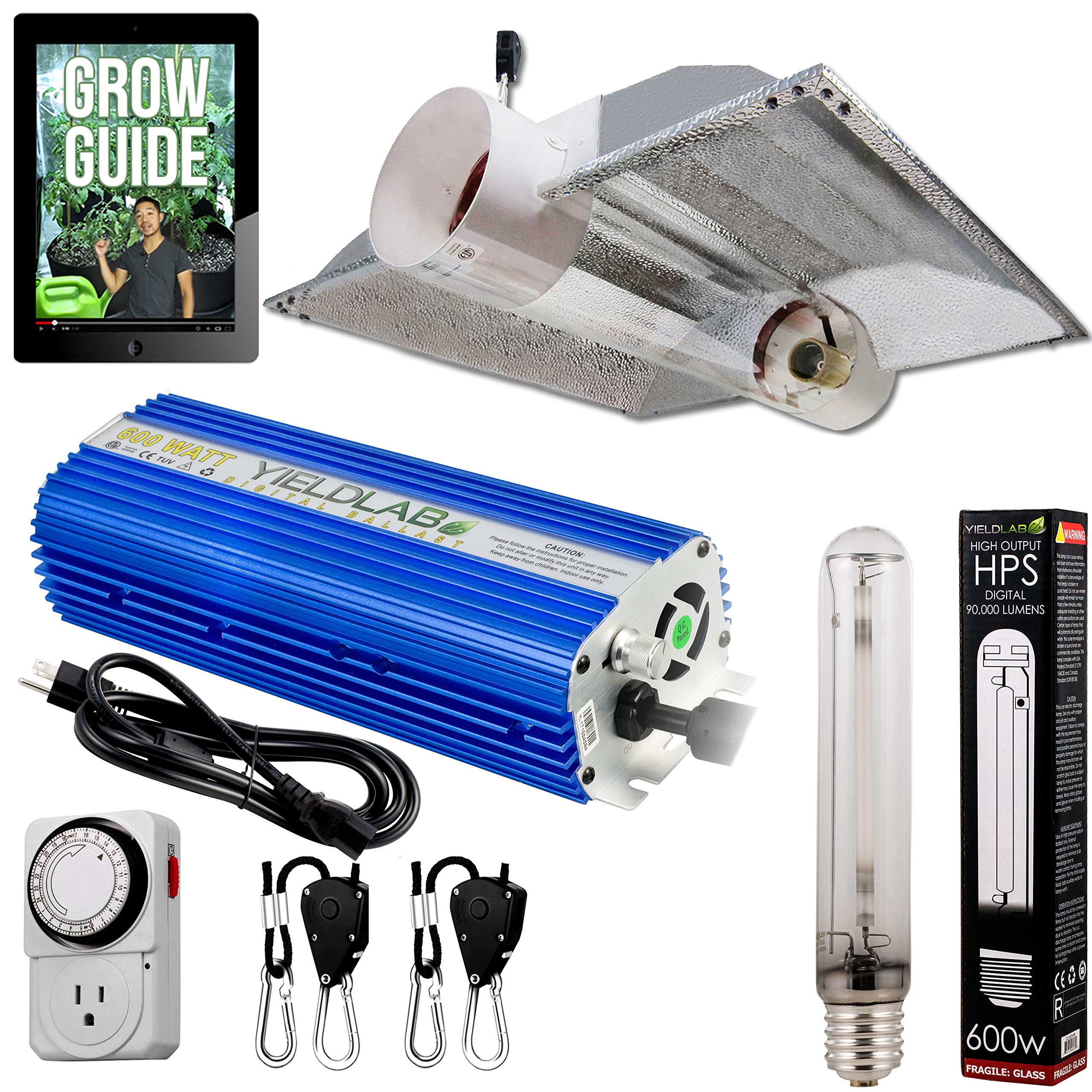 Amazon.com: Yield Lab: 600w HID Grow Light Kits