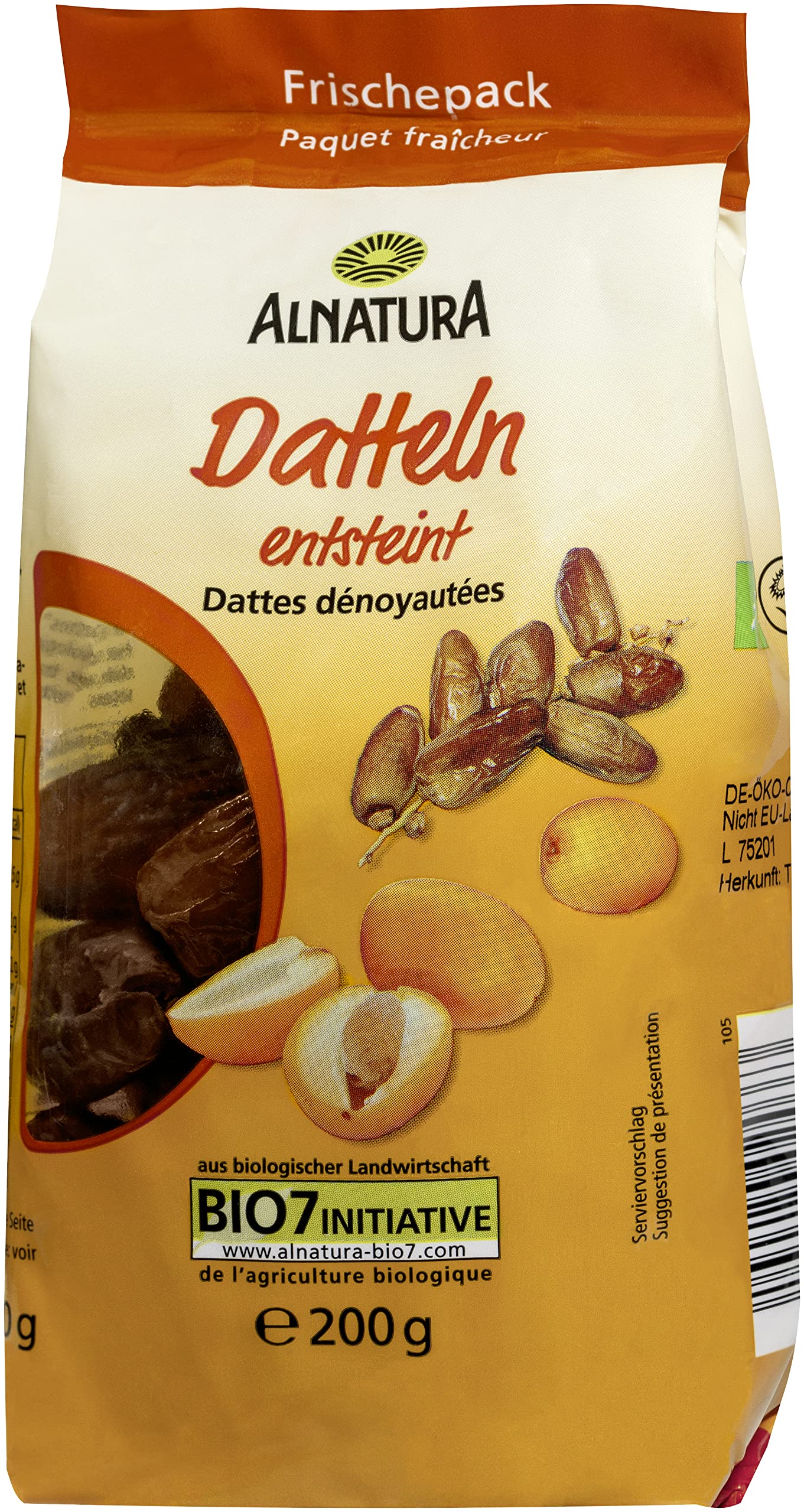 Alnatura Bio Datteln ohne Stein, 200g
