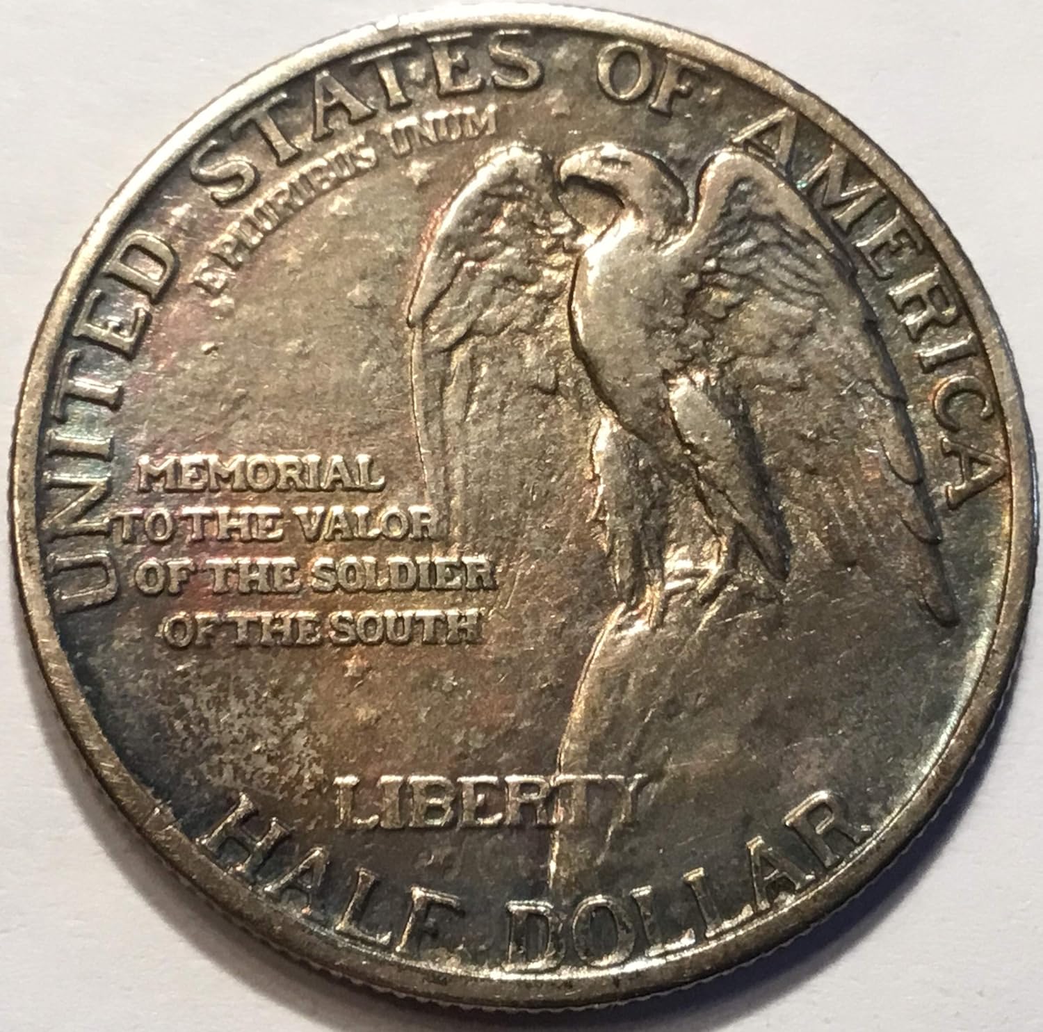 1925 Stone Mountain Silver Commerative half dollar 50 cents.