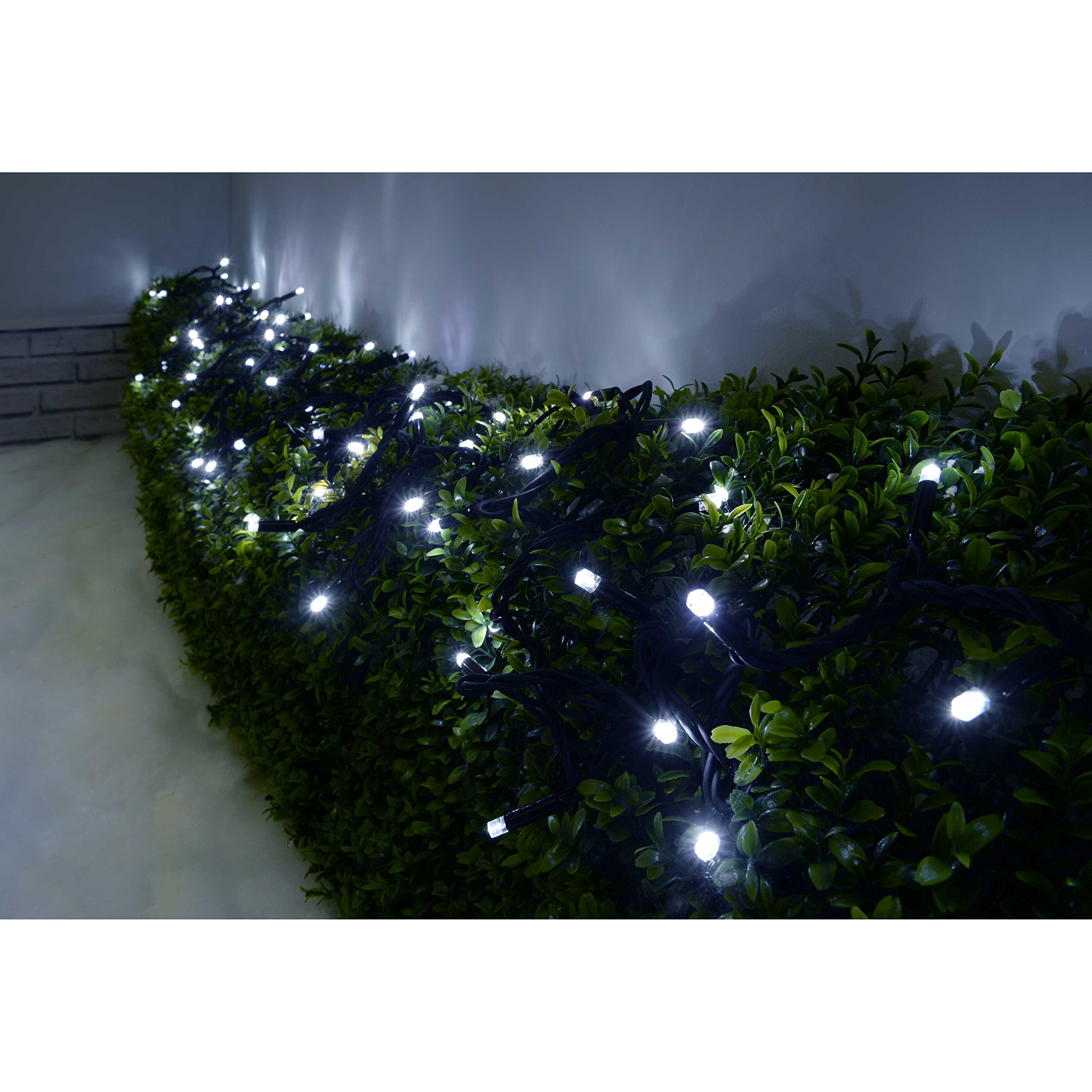 WeRChristmas Connectable Rubber Light Extension Set including 50-LED - White, 50 LED - Image 3