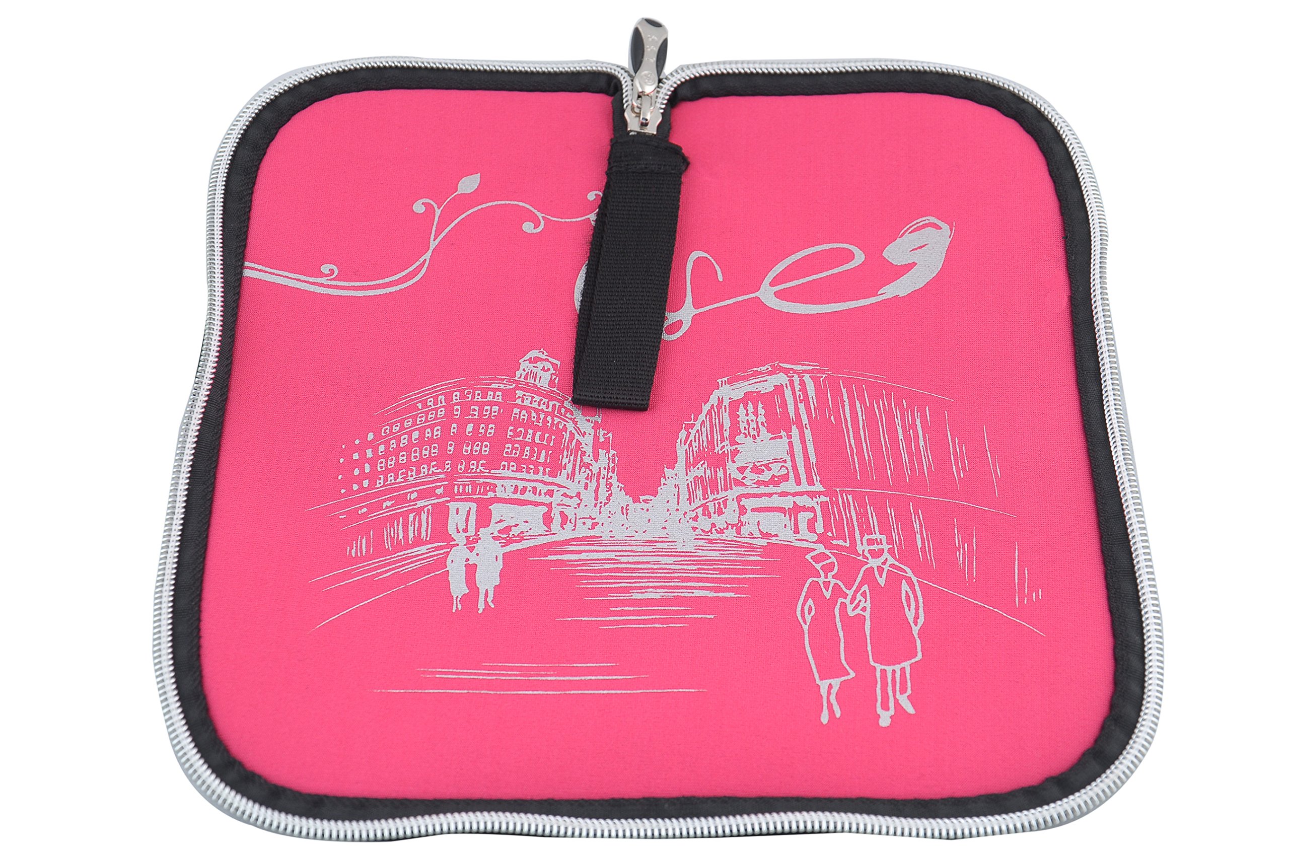 Saco Convertible Mousepad (Pink) Travel Mouse Pouch Bundle - Convertible Cushioned Zippered Electronics Storage Case (B00PUMU6ZM) Amazon Price History, Amazon Price Tracker