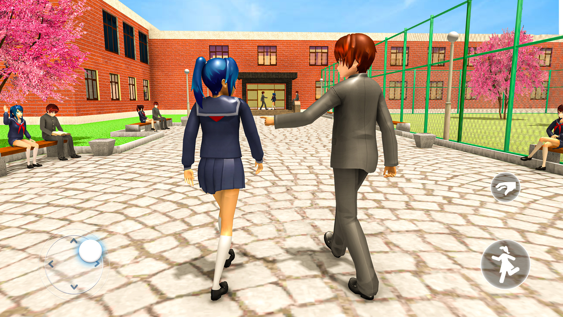 Anime High School Girl Yandere Simulator Sakura School Japanese Girl