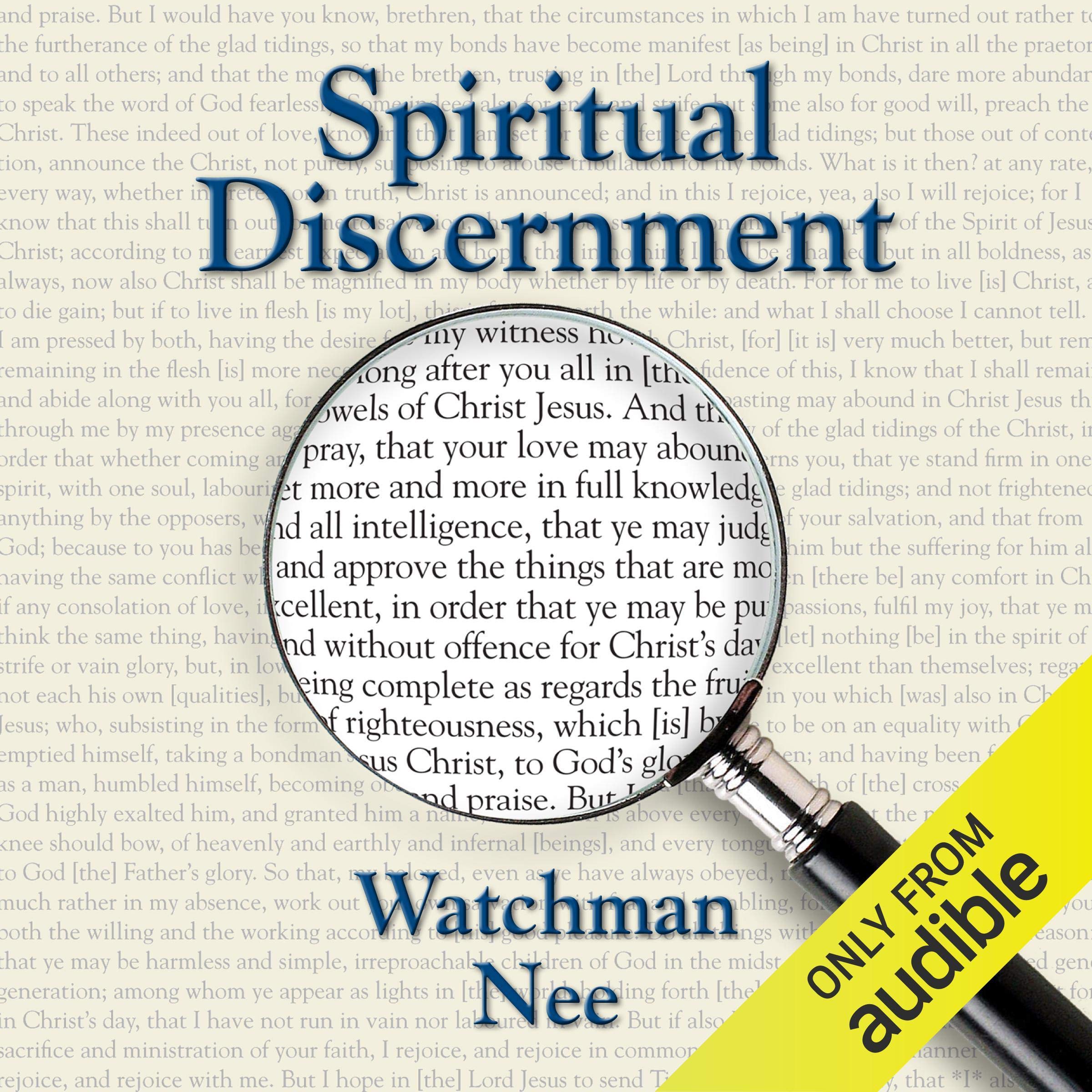 Cover art for Spiritual Discernment
