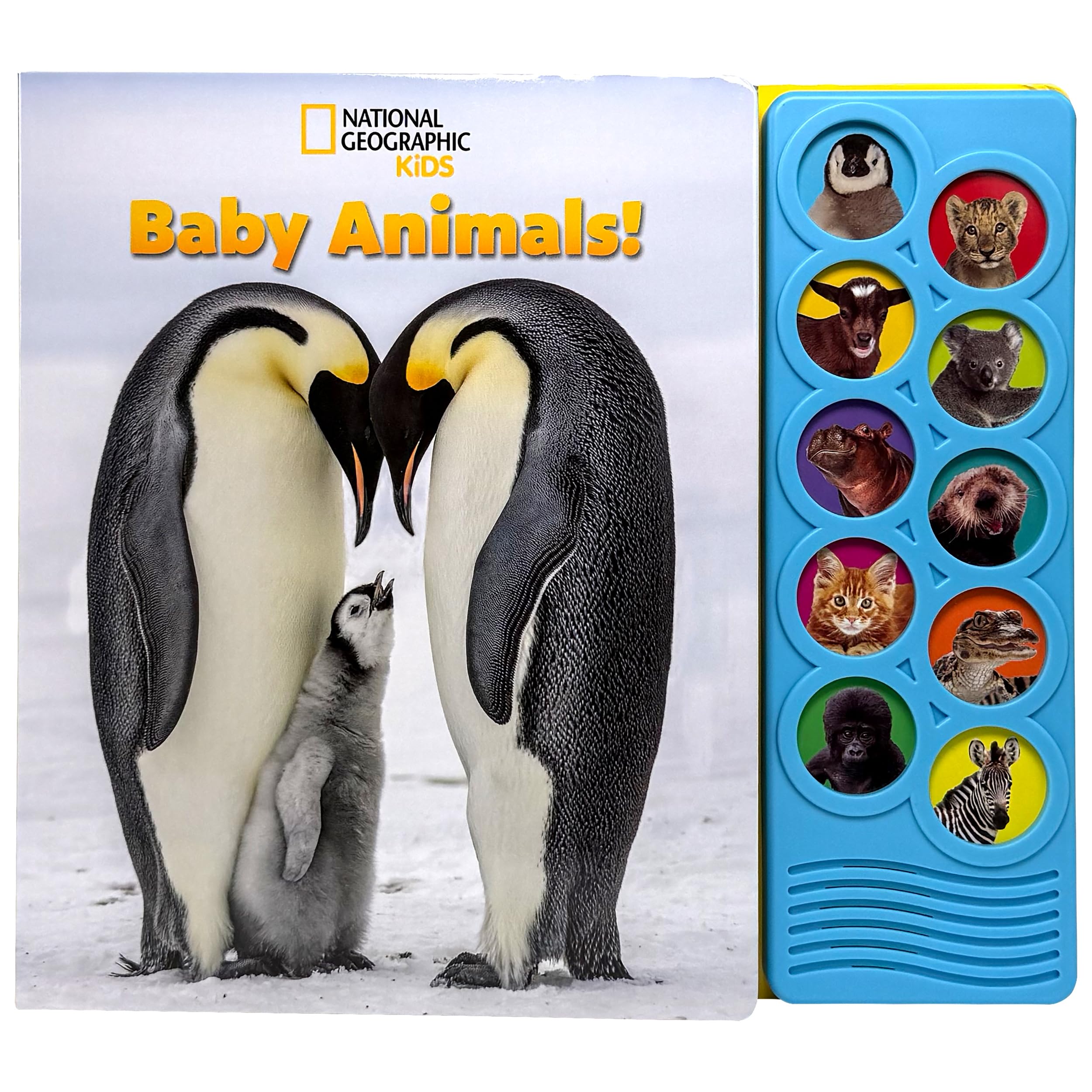 PI Kids - National Geographic Kids: Baby Animals - Sound Board Book