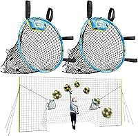 Vista 12 de Open Goaaal 3-in-1 Soccer Training Rebounder - Soccer Goal for Volley, Passing, Training - Outdoor Sports, Backyard