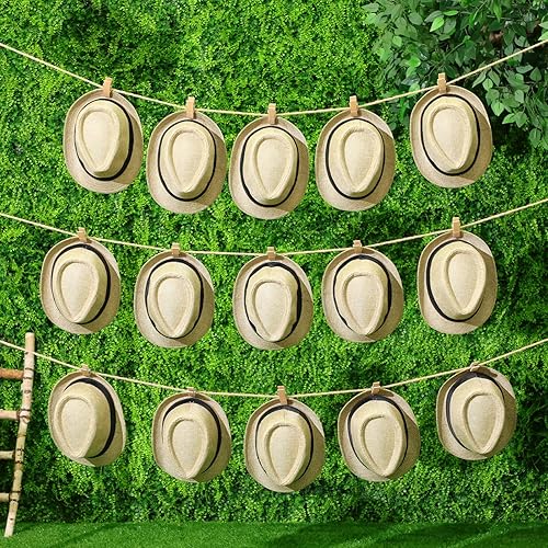 Miniatura 5 de Paquete de 16 sombreros cubanos a granel de noche de La Habana para fiesta de cumpleaños, accesorios de celebración de boda, decoración de fiesta