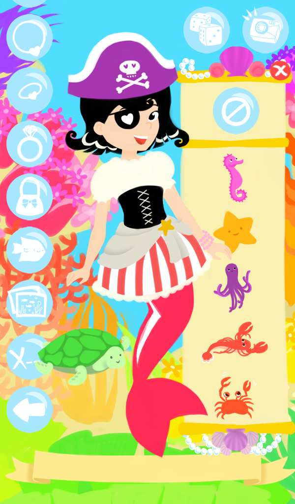 fitted lace wedding dress Mermaid Fashion Show - Dress Up Mermaid Princess Paper Doll Dressup Game  for Girls!