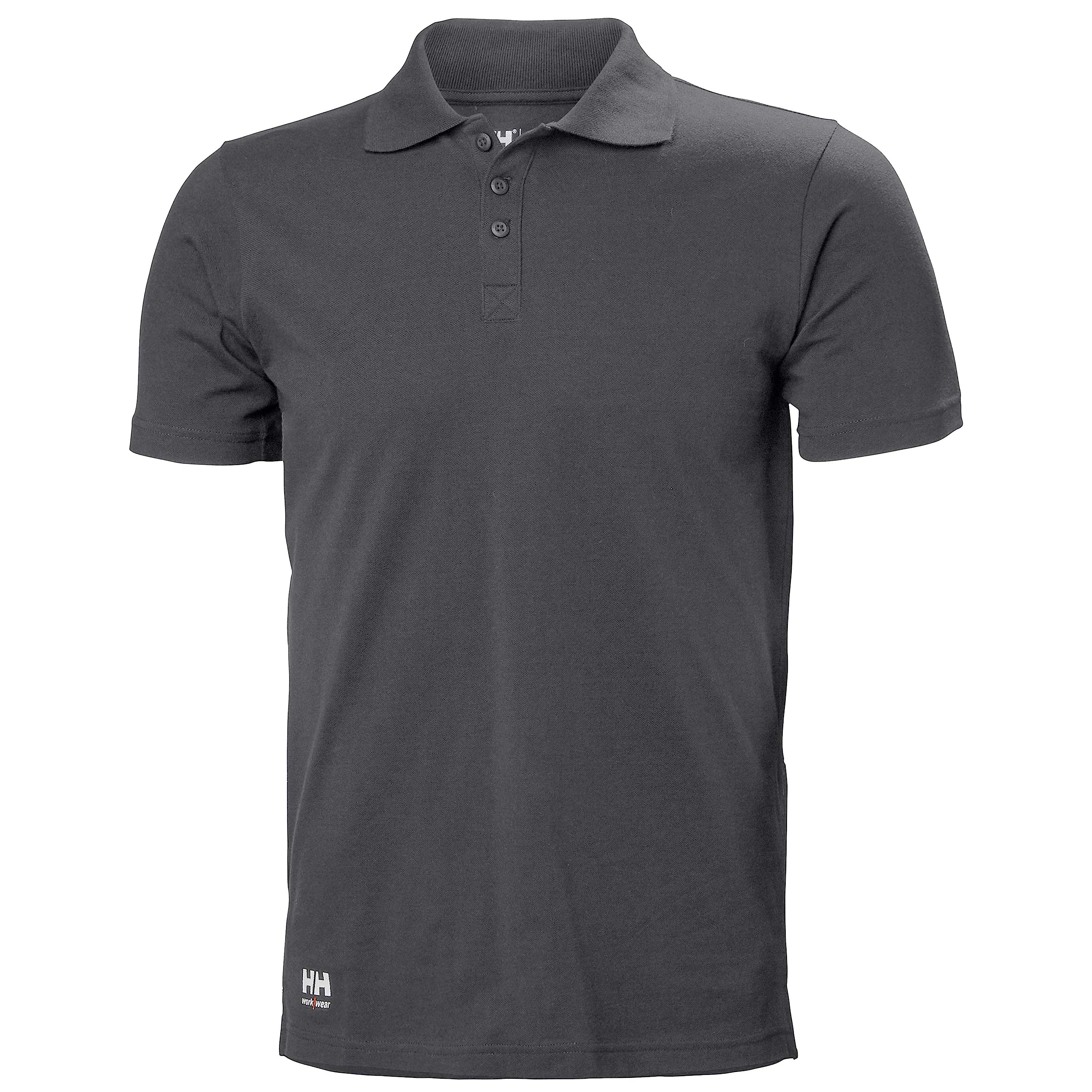 Helly Hansen Workwear Men's Classic Polo, Dark Grey, 5XL