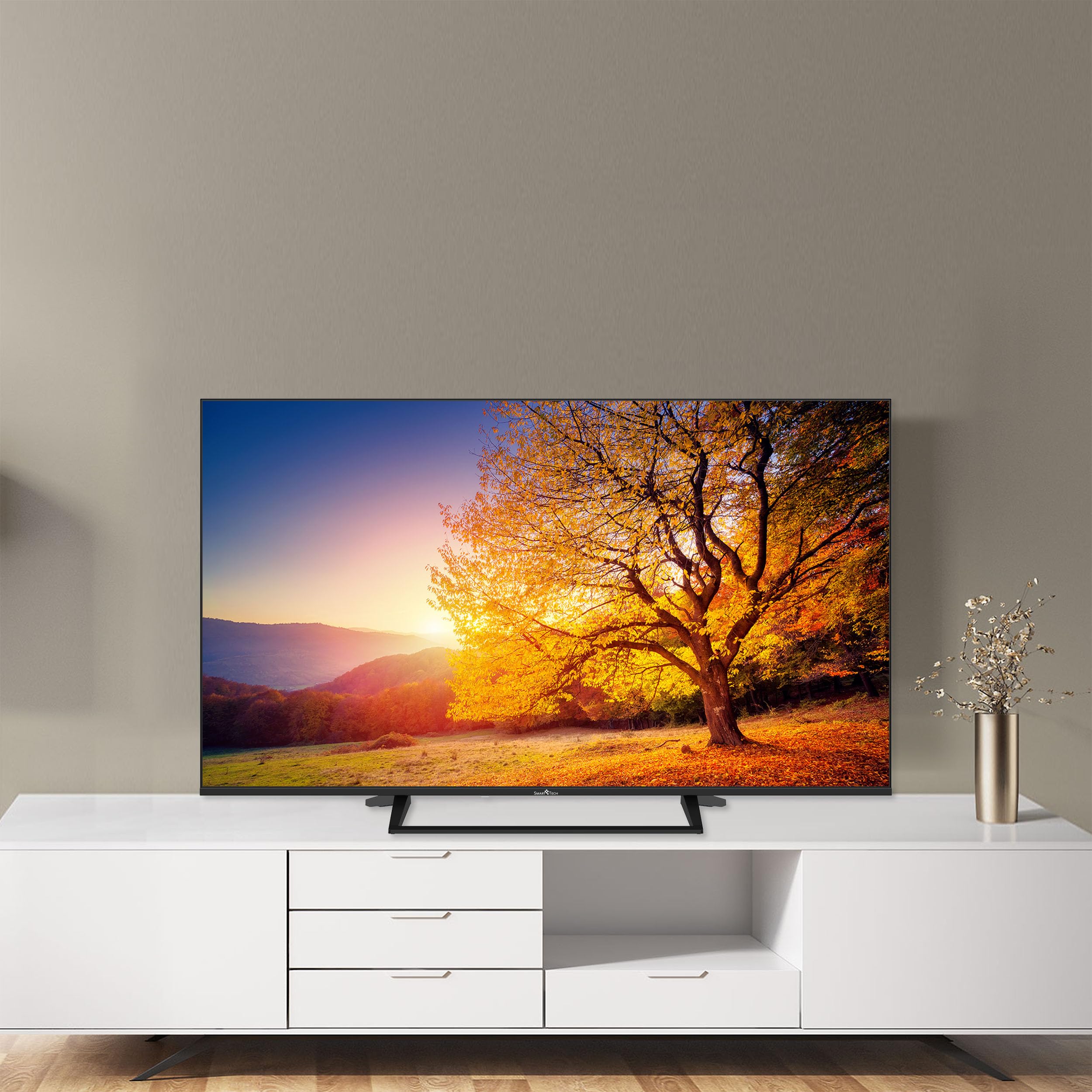 Smart Tech TV QLED 4K UHD 55" (139 cm) 55QG06K2 Smart TV- 4xHDMI - 2xUSB - HDR 10 - MEMC