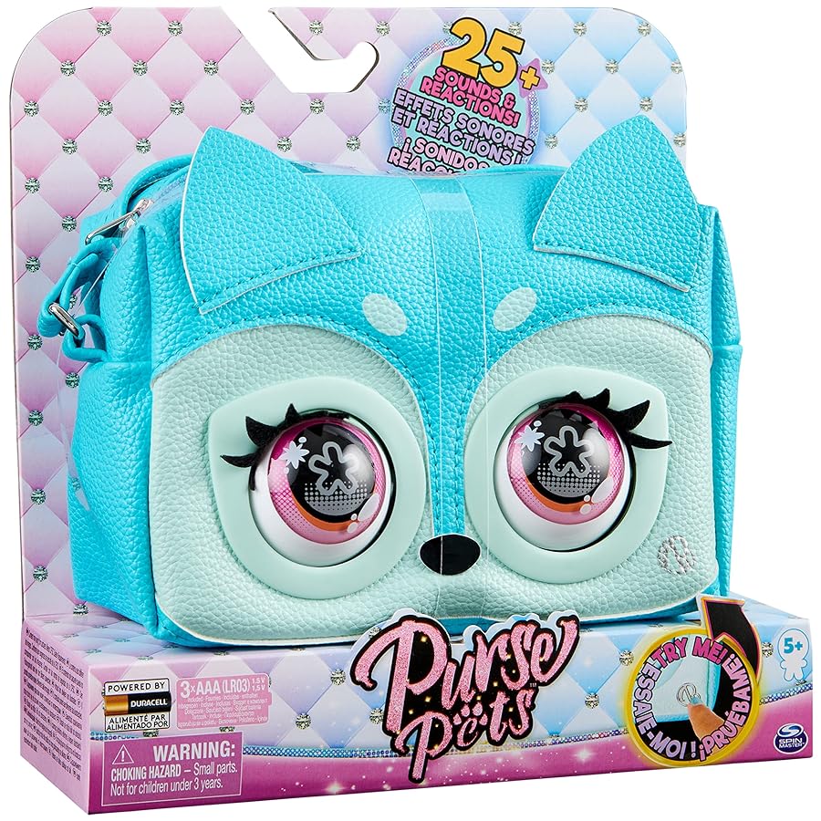 Amazon.com: Purse Pets, Fierce Fox Interactive Pet Toy
