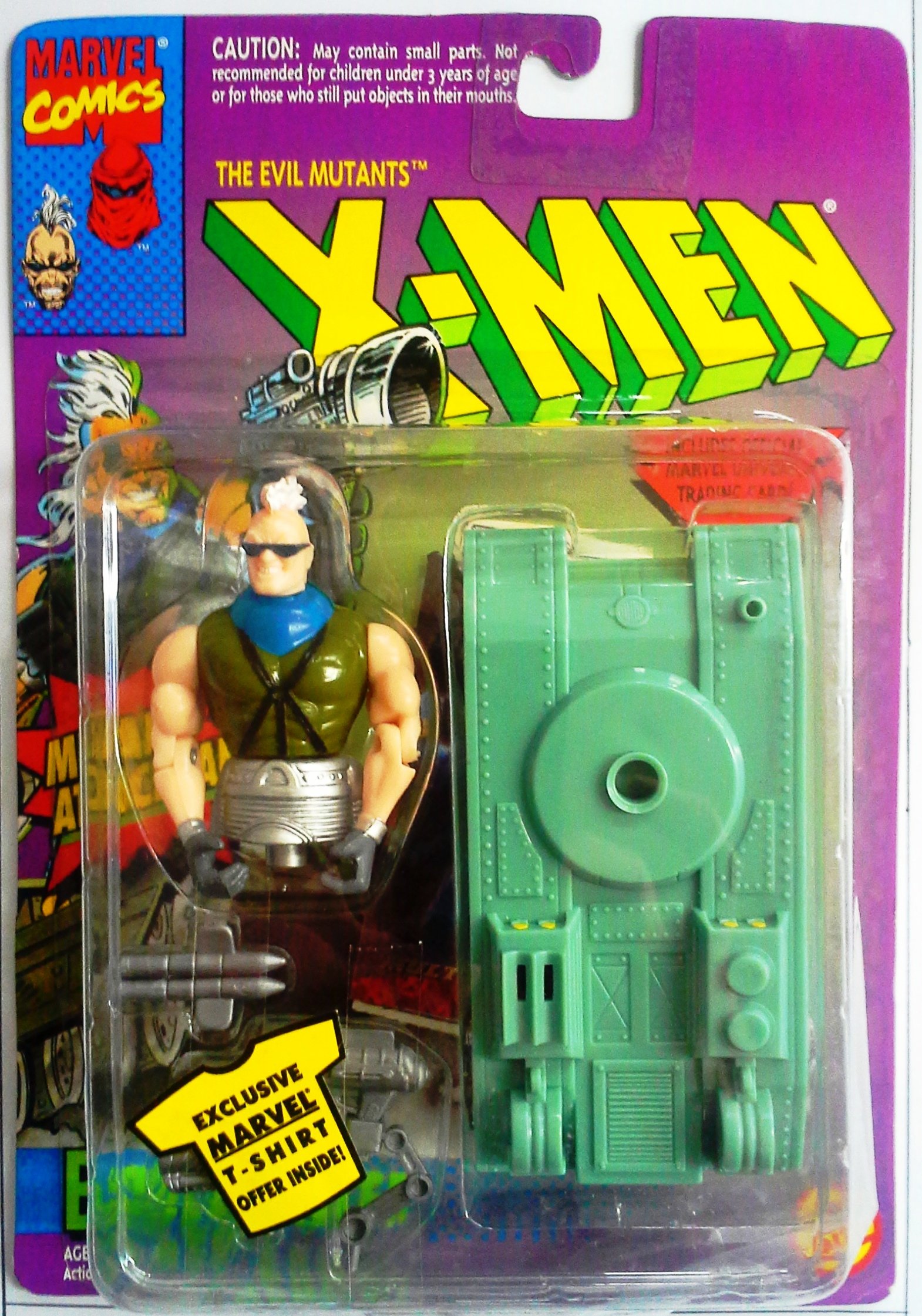 Figura de acción Vintage 'BoneBreaker' Marvel X-Men