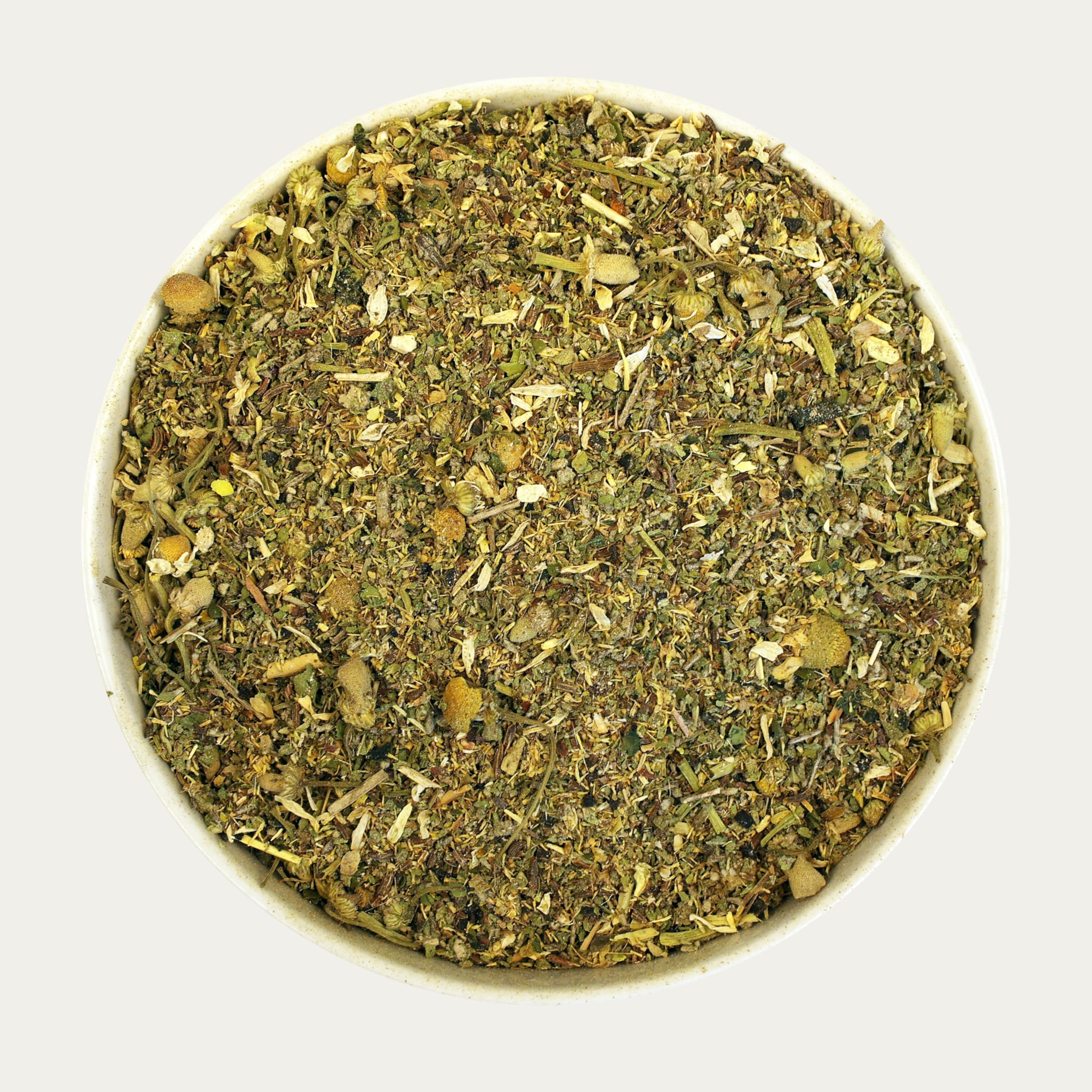 Krauterie Darmflora Kräuter für Pferde (2000 g) | Artgerechtes Ergänzungsfutter für Pferde in Spitzenqualität - frei von Zusatzstoffen, getreidefrei, zuckerfrei, melassefrei