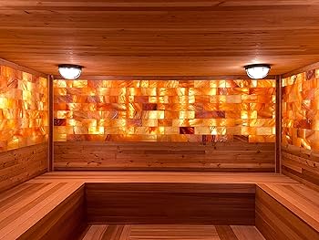 Amazon｜ヒマラヤソルトブリック 8 x 4 x 2 岩塩壁パネル 塩