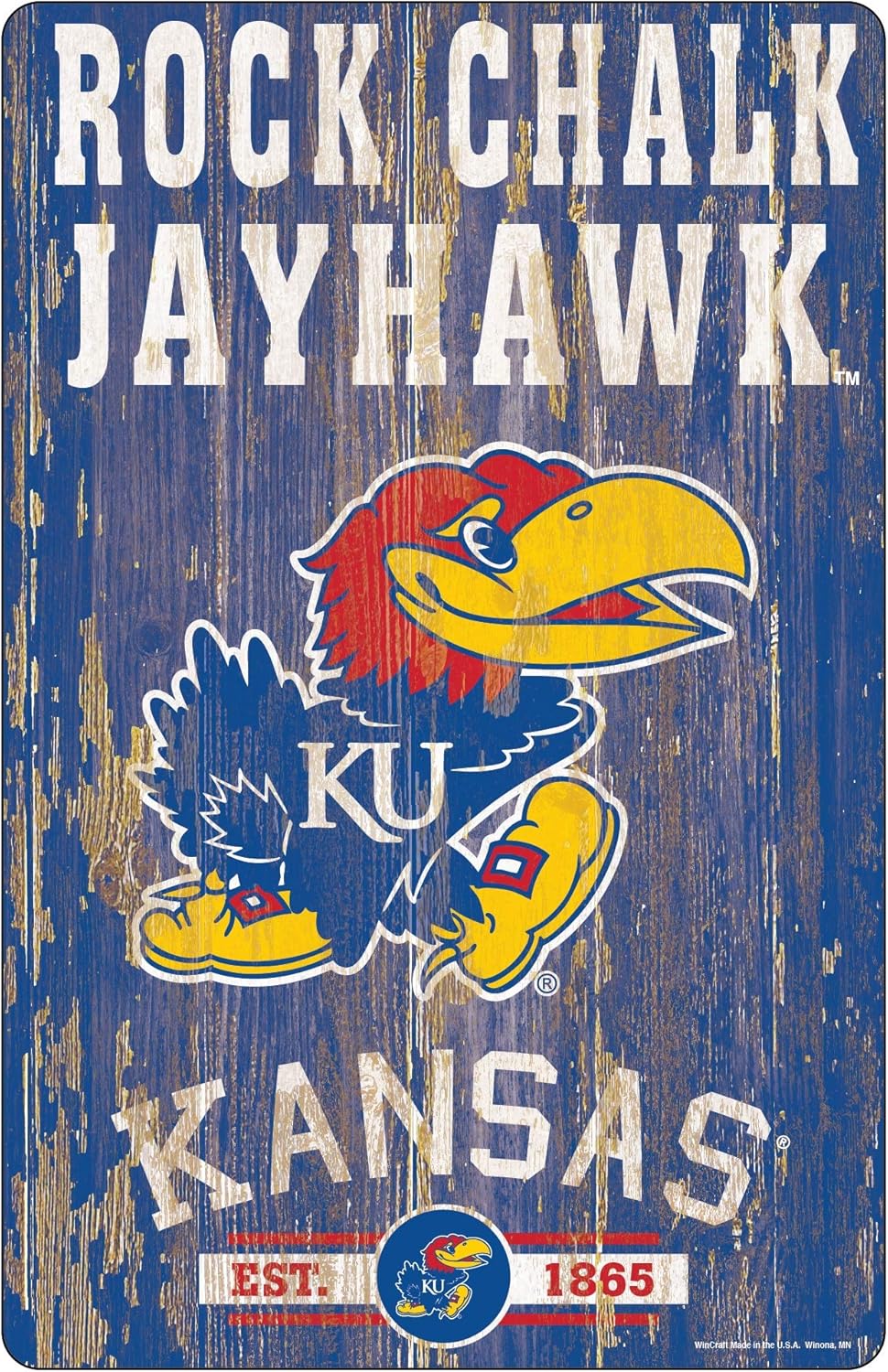 WinCraft NCAA Unisex Slogan Design