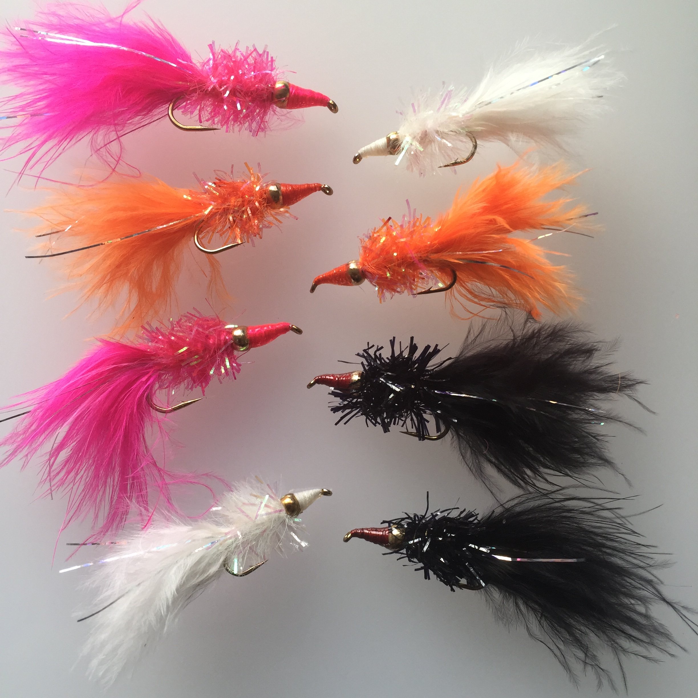 Fly Fishing NOMAD lures for trout Size 8-12 Pack of 8 UK Packed #192