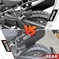 Vista 5 de Kit extensor de guardabarros delantero y trasero para Pan American 1250, extensión de guardabarros de motocicleta para Harley Pan America 1250
