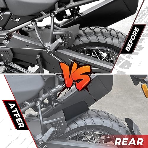 Miniatura 5 de Kit extensor de guardabarros delantero y trasero para Pan American 1250, extensión de guardabarros de motocicleta para Harley Pan America 1250