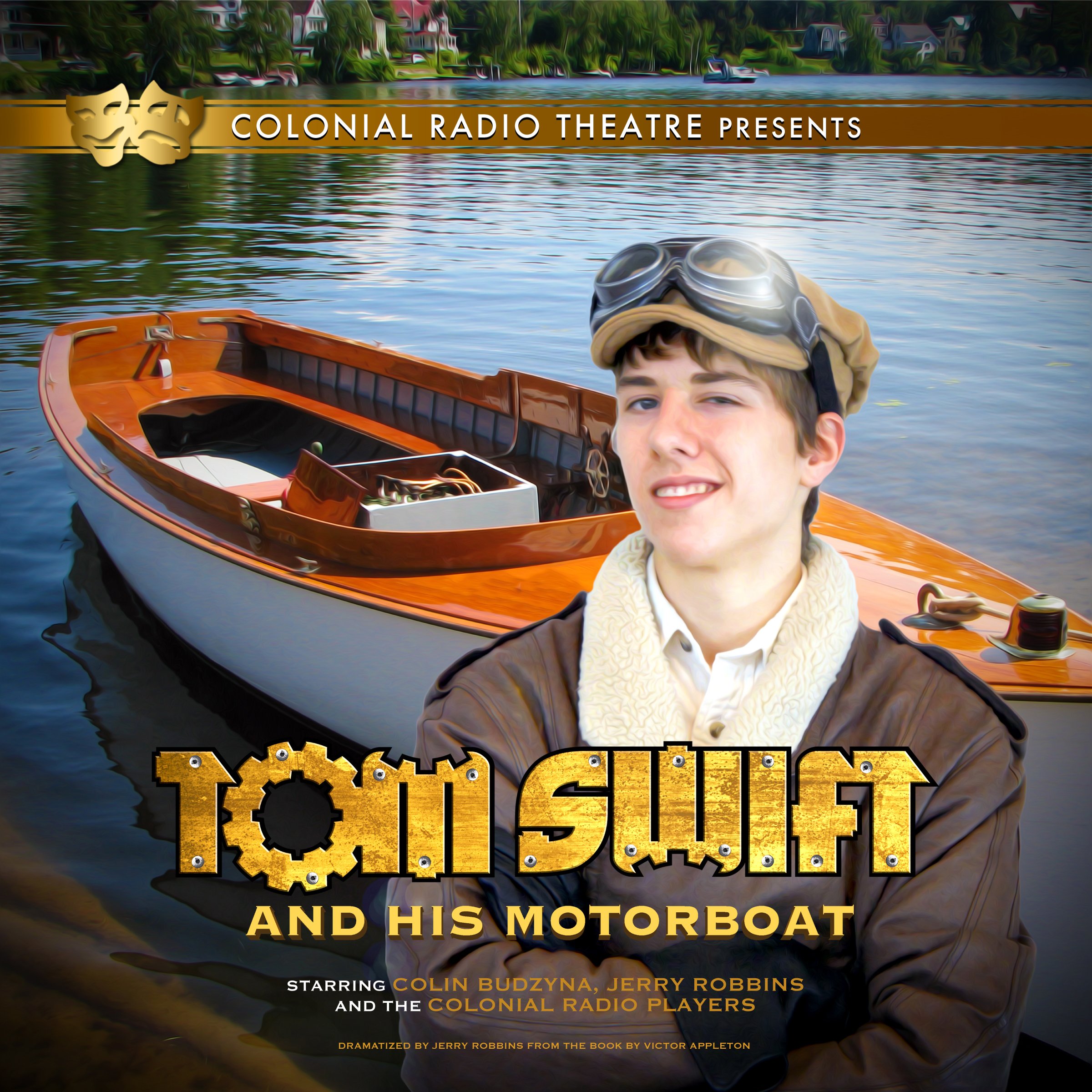 Cover art for Tom Swift and His Motor Boat