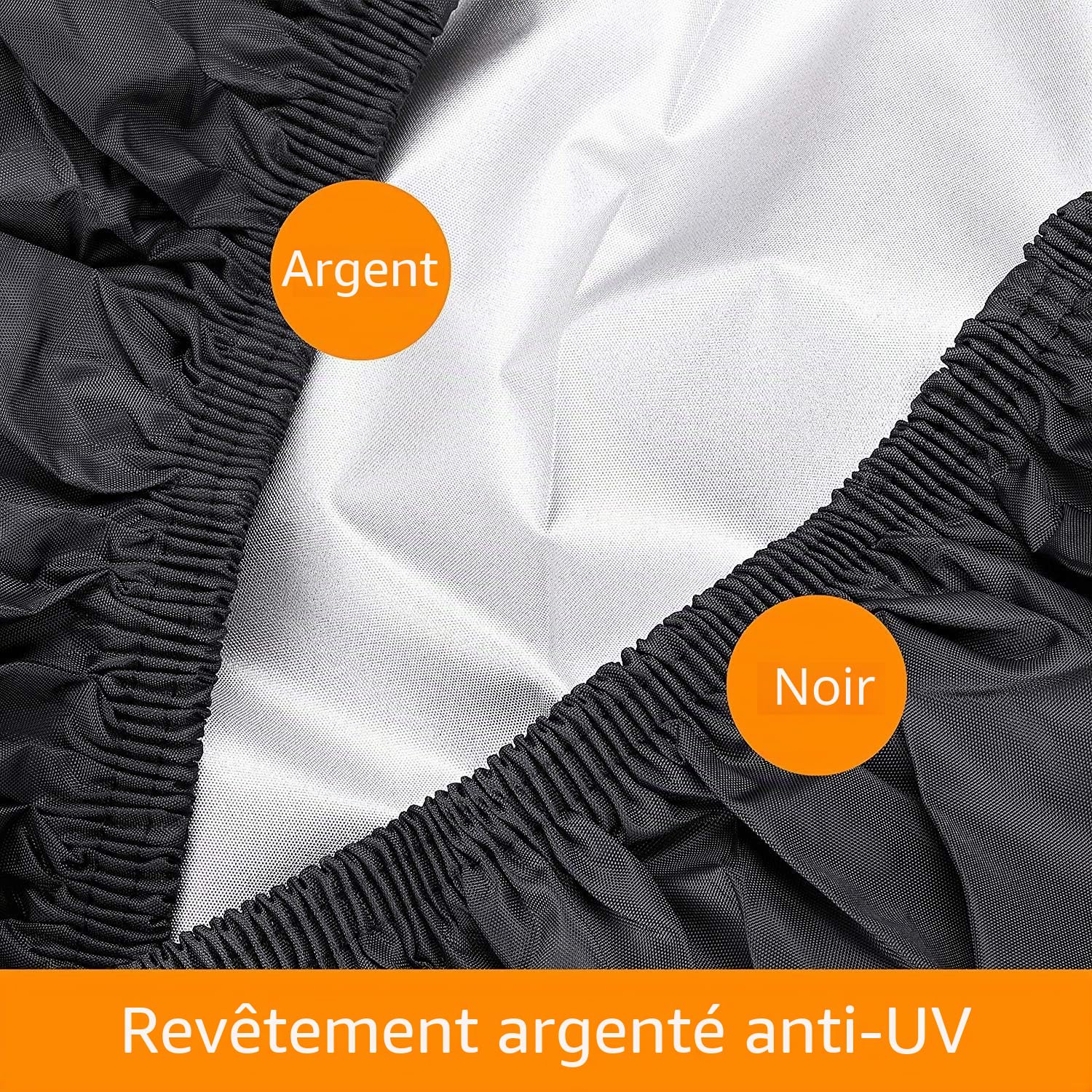 Housse imperméable pour tracteur tondeuse à gazon autoportée, jusqu'à 137,2 cm, polyester Oxford 420D, durable, résistant aux UV, résistant à l'eau