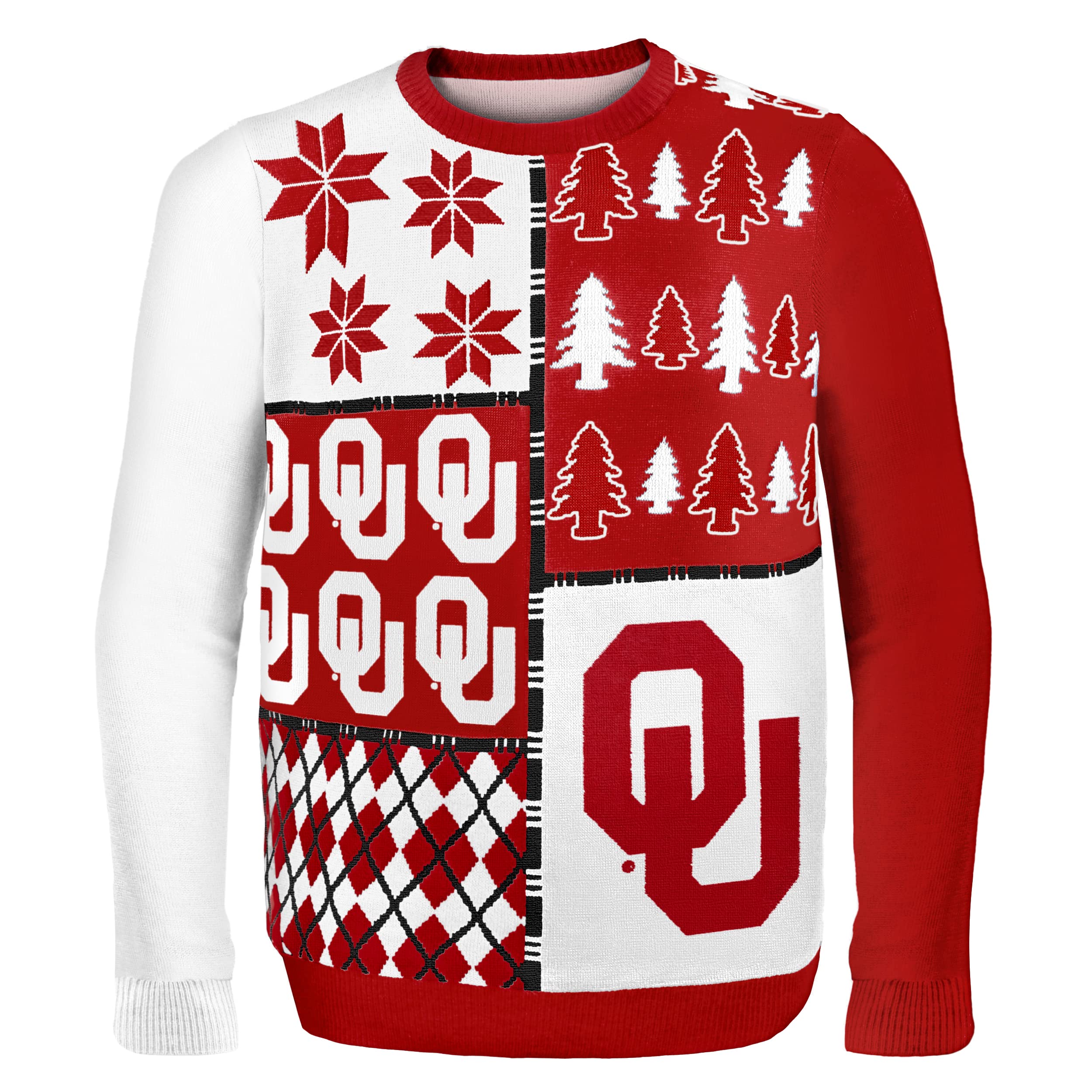 FOCO NCAA Busy Block Ugly Sweater