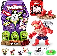 Smashers Mega Horror House (Black) by ZURU, Interactive Toy, Collectable Toy for Kids and Teens