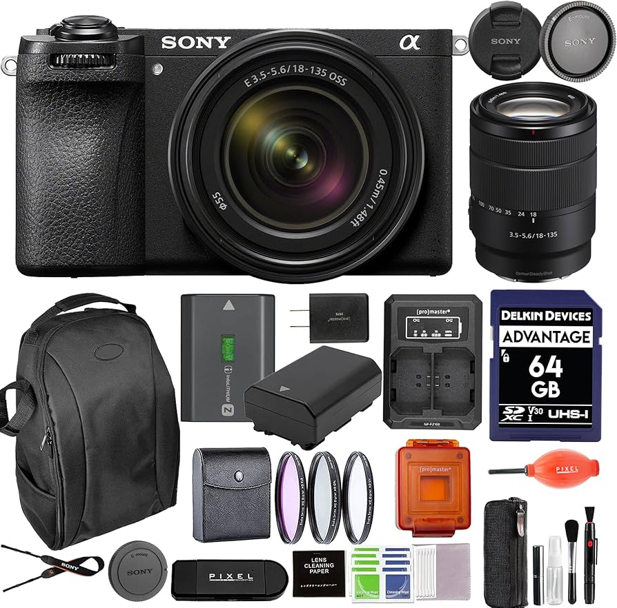 Amazon.com : Sony Alpha a6700 Mirrorless Camera with 18-135mm Lens