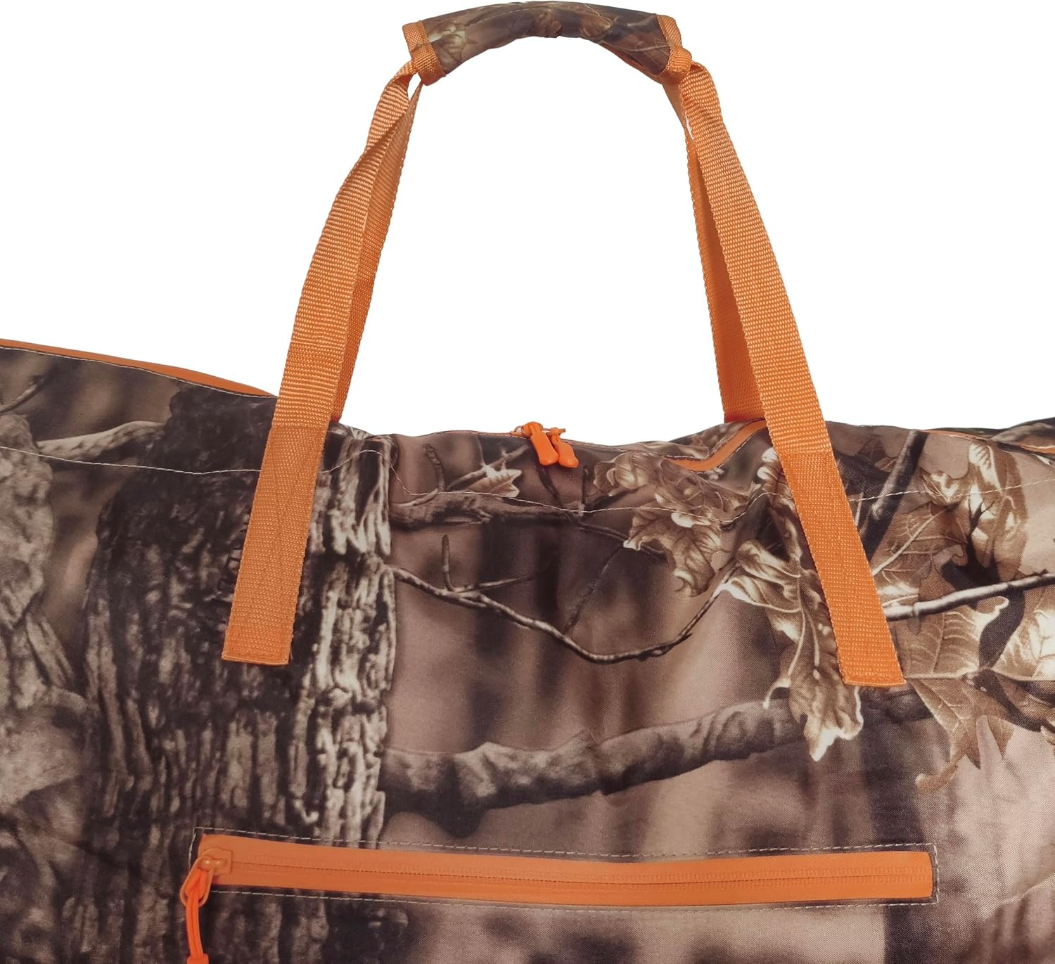 Auscamotek Scent Control Bags 2-Pack for Hunting Gear – 33"x28" Water-Resistant Camo Storage Bags for Clothing, Boots & Accessories – Deer Blind Woods Patterns