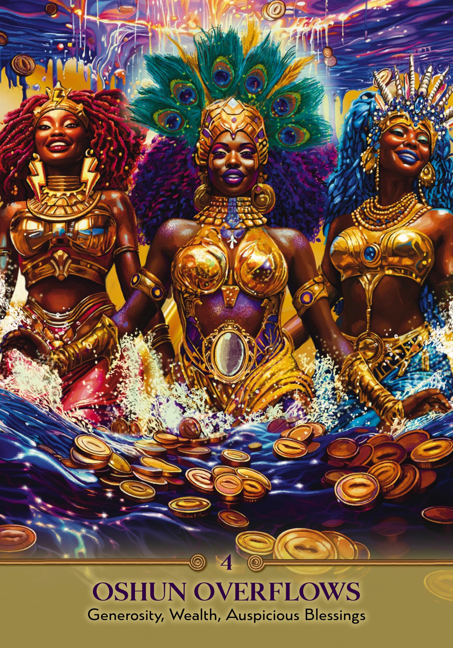 Faces of Oshun Oracle: A 44-Card Deck and Guidebook