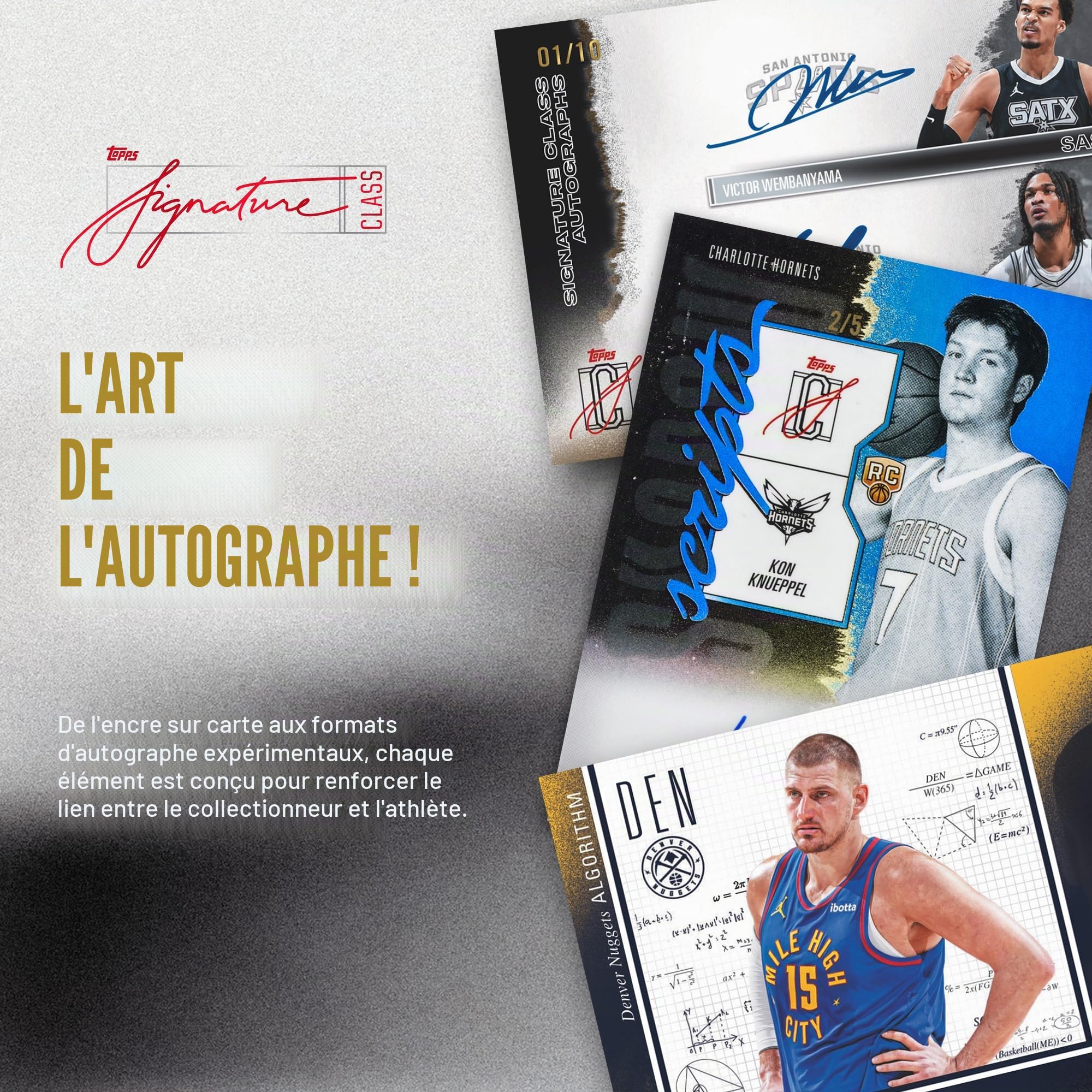Topps Signature Class Basketball 2025-26 – Scellé en usine – Boîte économique