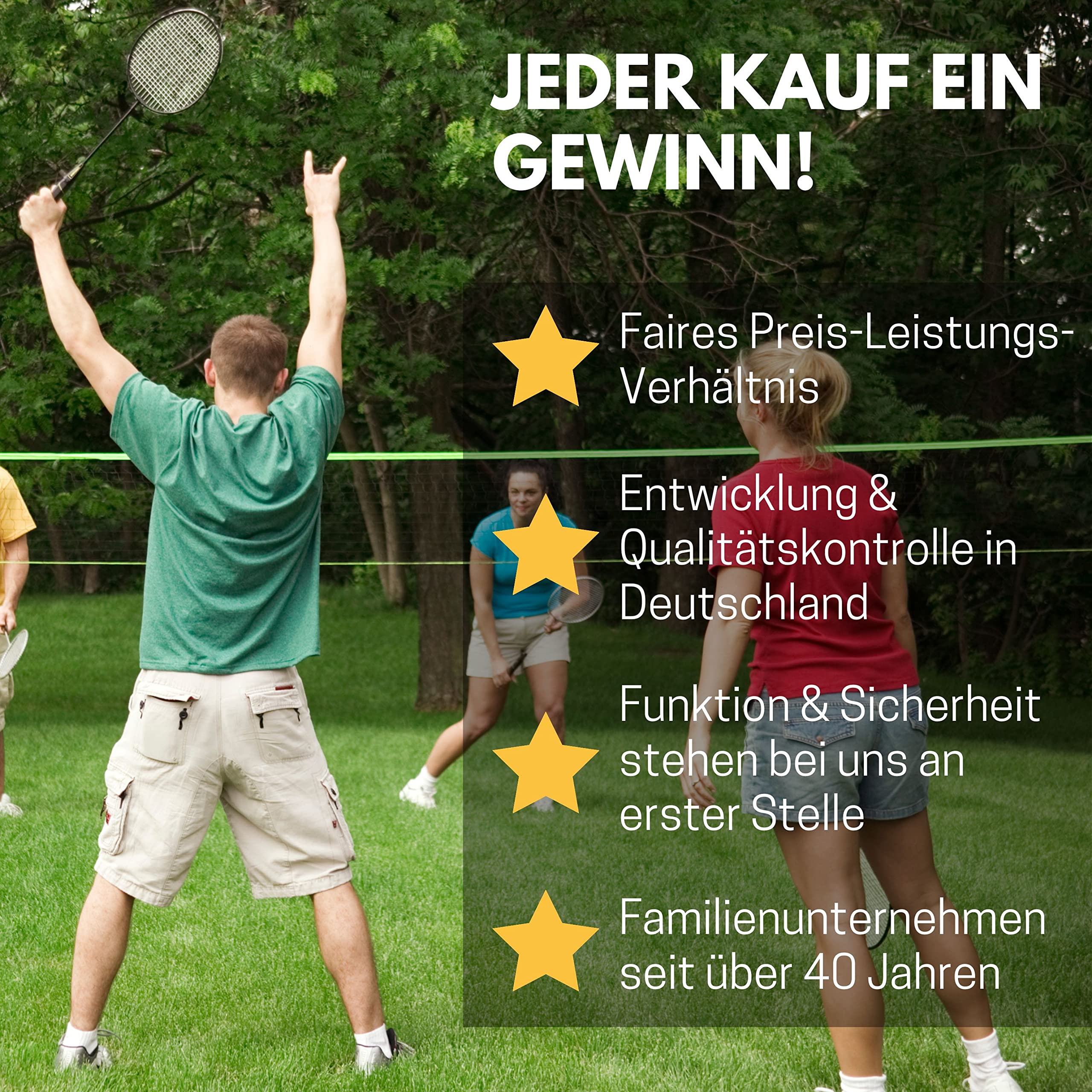 Best Sporting Red de voleibol para exteriores 4 en 1, red de bádminton de 310 cm de ancho, red de bádminton para jardín, altura regulable de 90 cm a 220 cm, red móvil de voleibol de 2 m de altura para
