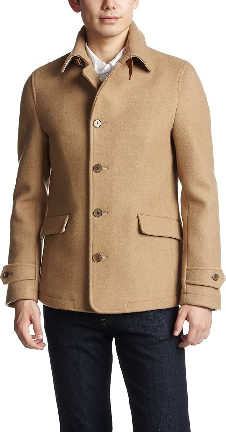 Amazon シップス Ships Sc メルトン シングル Pコート 21 Beige1 S コート ジャケット 通販
