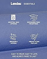 Vista 6 de Landau Unisex-Adult Landau Essentials Unisex Relaxed Fit 1-Pocket Drawstring Scrub Pants 7602