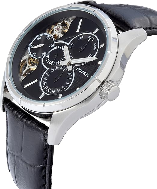 Amazon | [フォッシル]FOSSIL 腕時計 TWIST ブラック ME1038 メンズ [正規輸入品] | メンズ腕時計 | 腕時計 通販