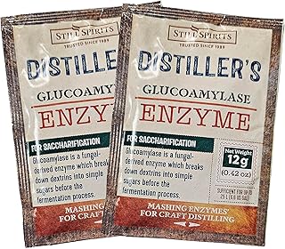 2x Still Spirits Distillers Glucoamylase Enzyme 12g for 25L Gluco-Amylase