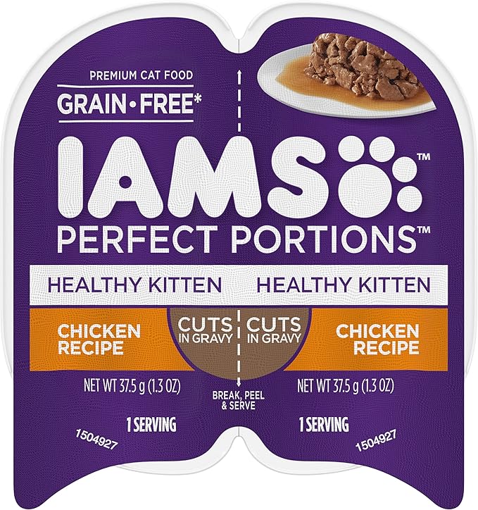 IAMS PERFECT PORTIONS Healthy Kitten Grain Free* Wet Cat