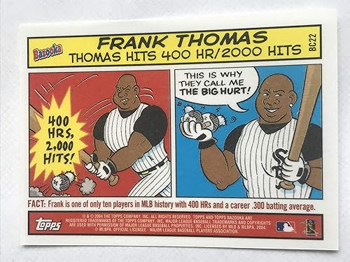 2004 Bazooka Comics #BC22 Frank Thomas NMM (Near MintMint)