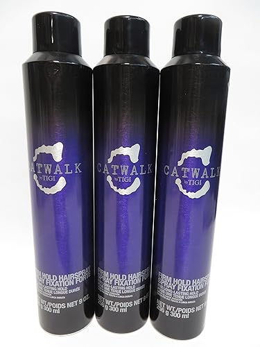 Catwalk Firm Hold Hair Spray 9 oz (paquete de 3)